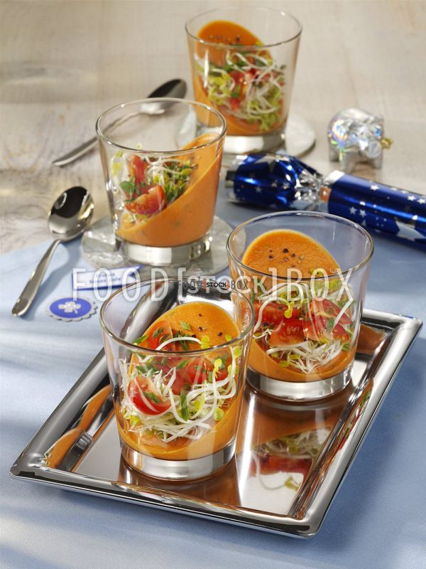 Würzige Tomatencreme