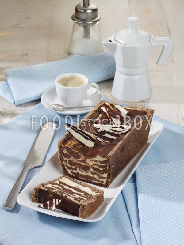 Zebra-Käsekuchen