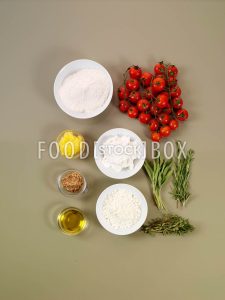 Ziegenkäsekuchen mit Tomaten Step1