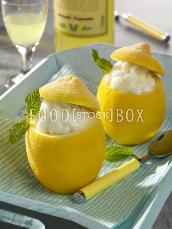 Zitronensorbet