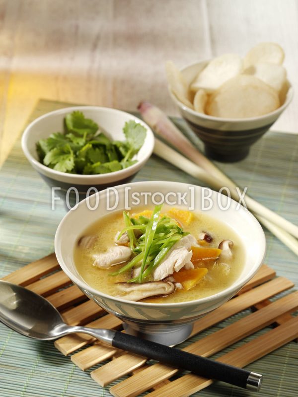 Zitronengras-Kokos-Suppe