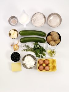 Zucchini-Kartoffel-Kuchen  Step 1
