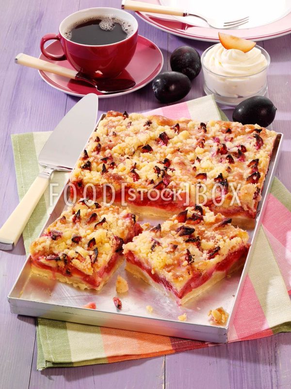Zwetschgenkuchen mit Streuseln