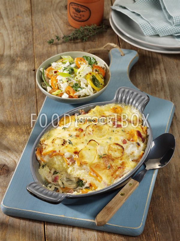 Zwiebel-Gratin