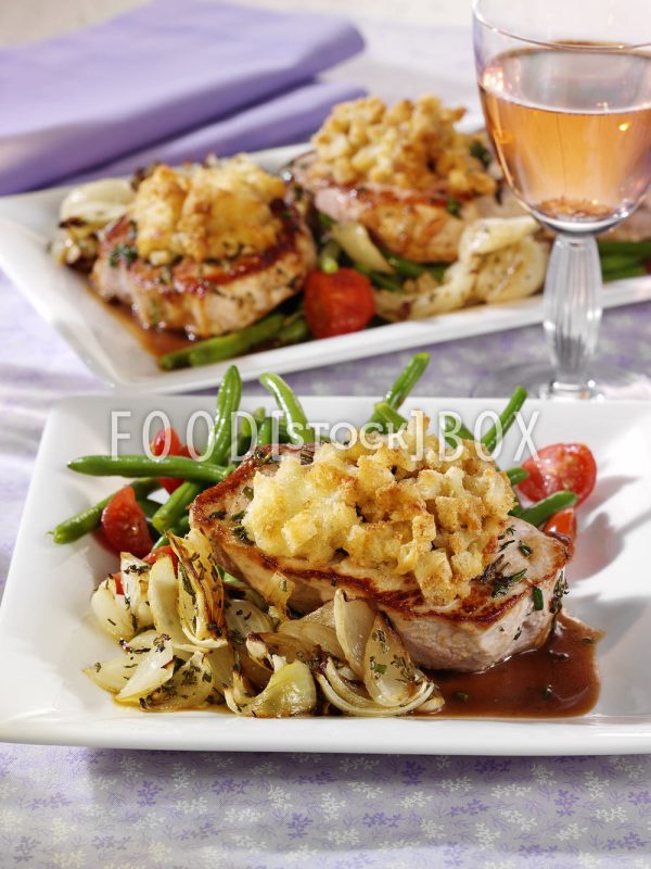Zwiebelsteaks vom Blech 2