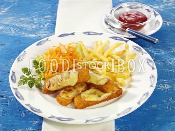 Überbackene Fischstäbchen 2