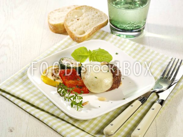 Überbackene Frikadellen mit Zucchini 3