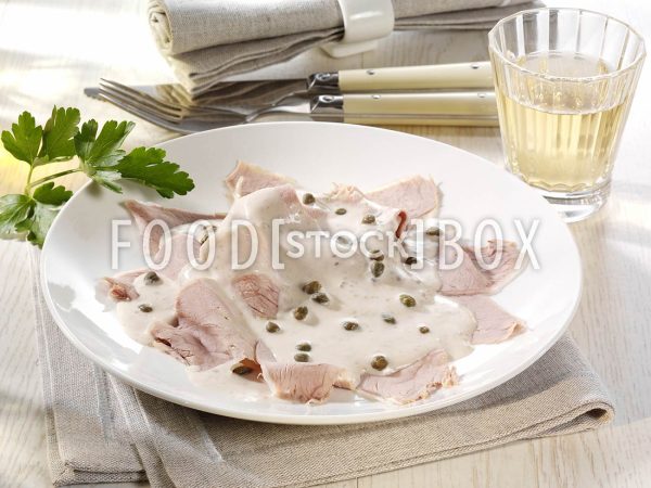 Vitello Tonnato mit Kapern