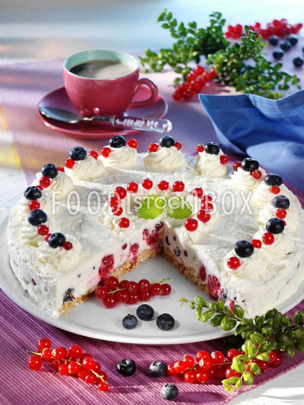Waldfrucht-Sahne-Torte