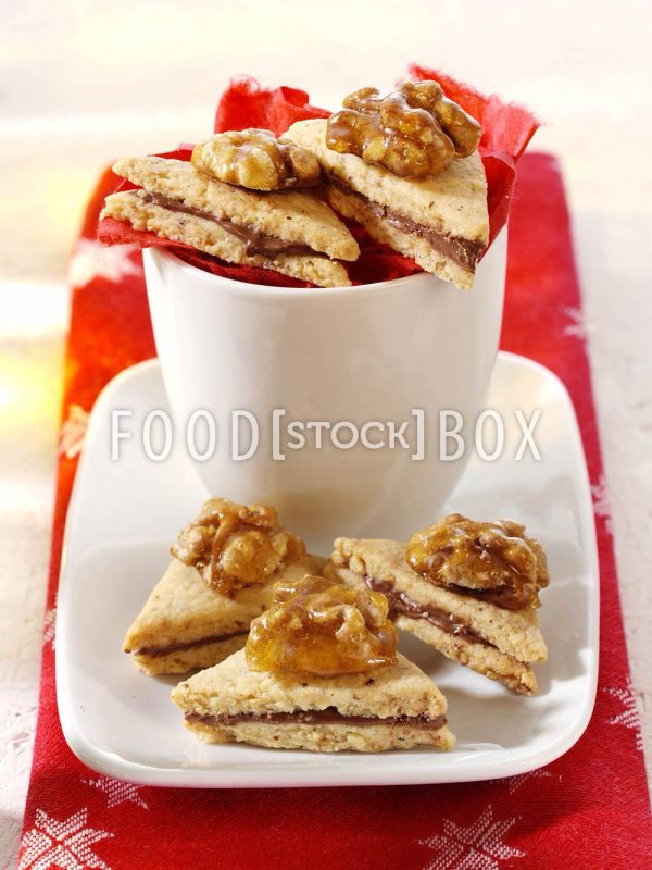 Walnuss-Nougat-Plätzchen 3