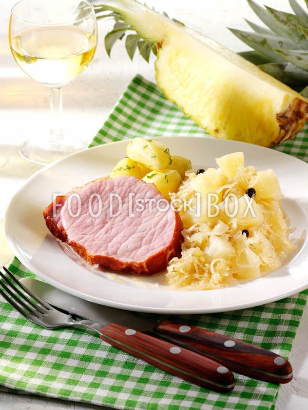 Weinsauerkraut mit Kasseler