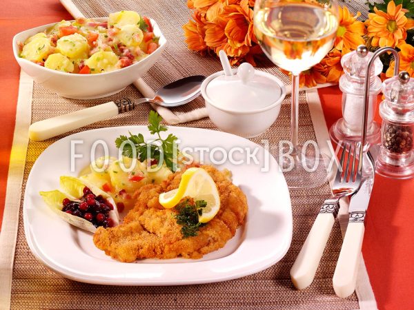 Wiener Schnitzel mit Kartoffelsalat