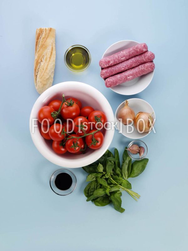 Wurstpfanne mit Tomaten Step 1