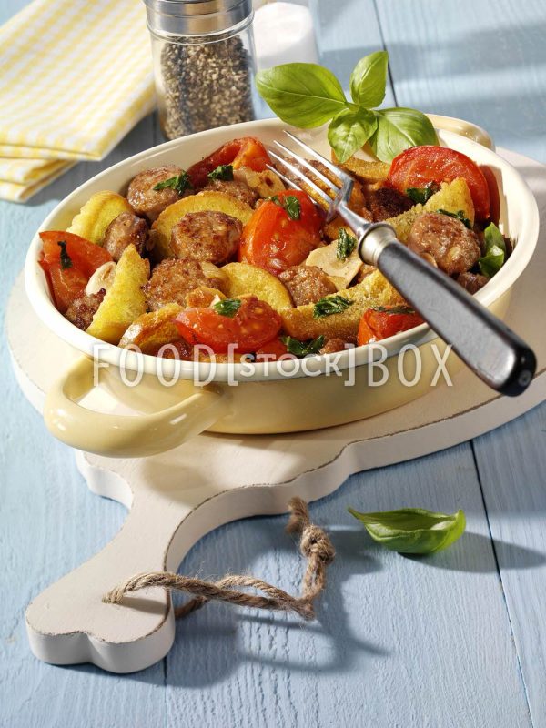 Wurstpfanne mit Tomaten 2