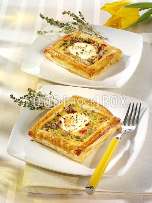 Ziegenkäse-Tarteletts