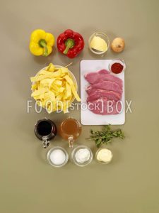 Zigeunerschnitzel mit Nudeln Step 1