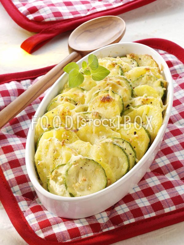 Zucchini Kartoffel Gratin