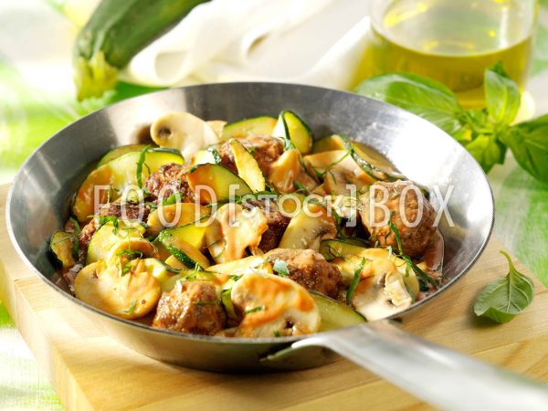 Zucchini-Pfanne