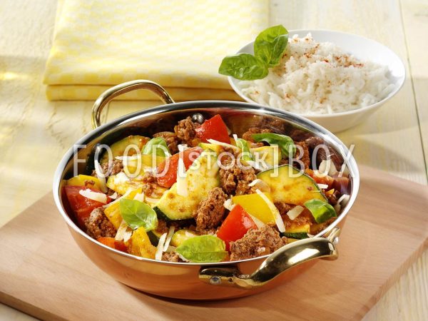 Zucchinipfanne/Glutenfrei