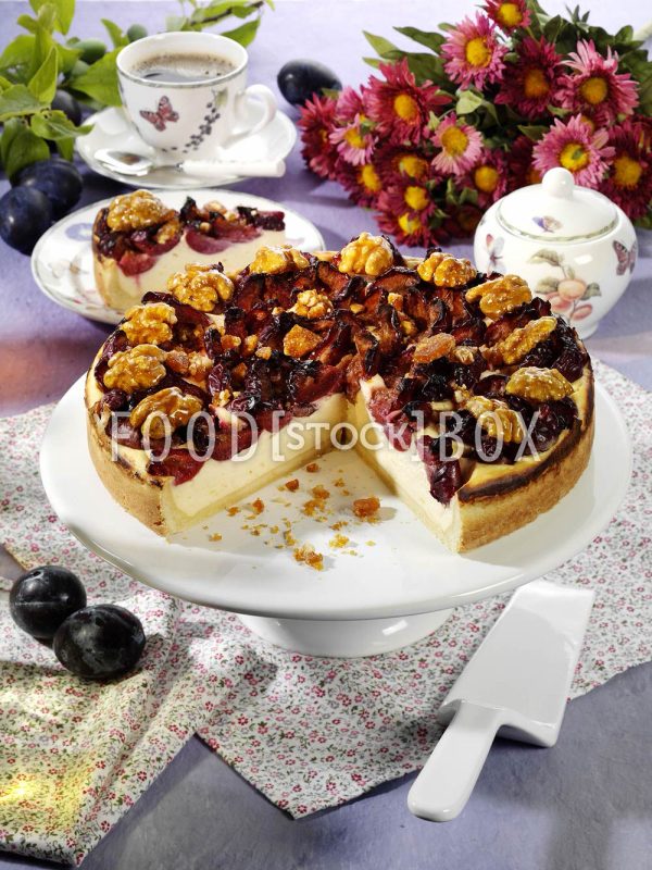 Zwetschgen-Käsekuchen
